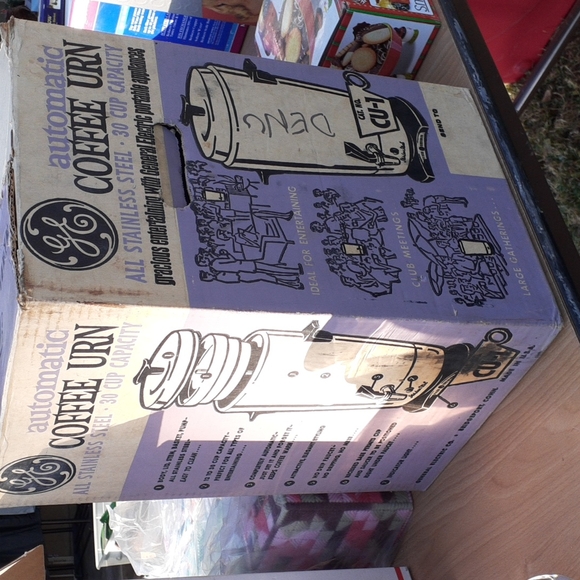 Vintage GE Coffee Urn EUC - Picture 1 of 3